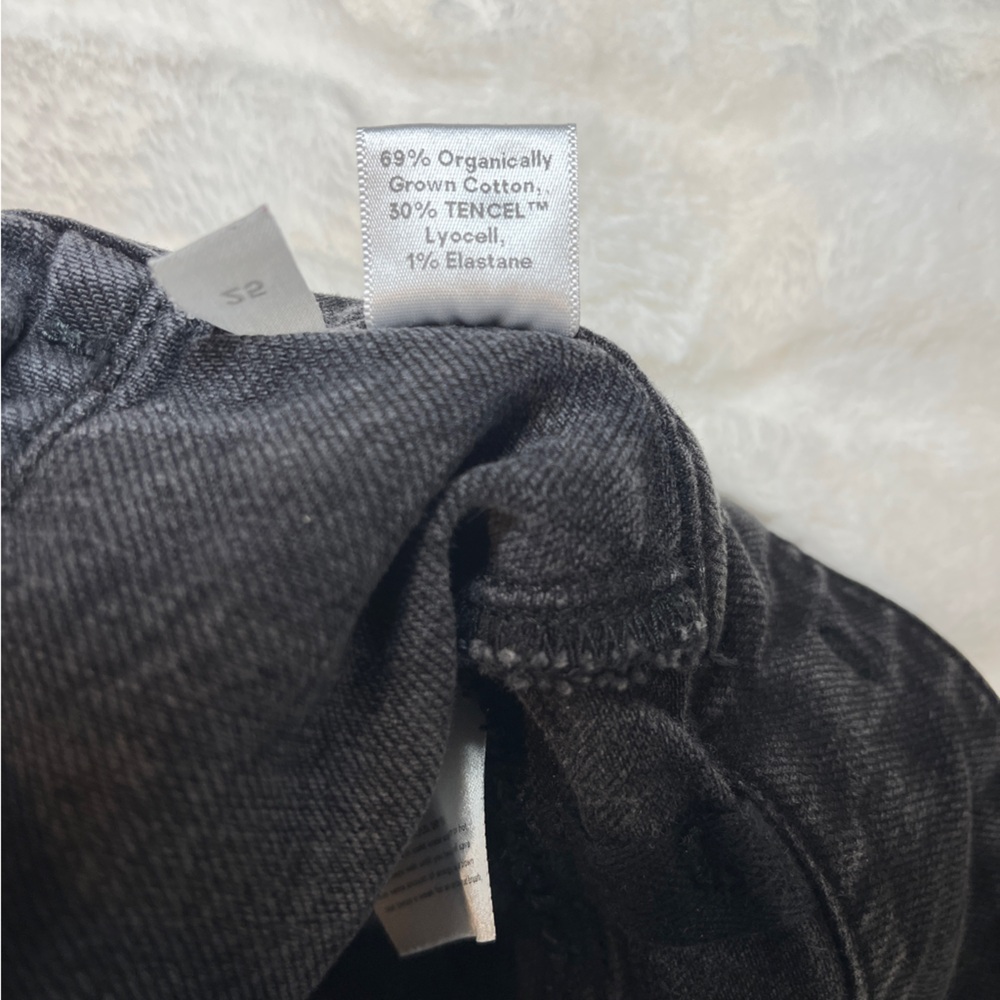 Reformation Kayo High Rise Black Wash Belted Ankle Chic Skinny Jeans SZ 25 - Picture 16 of 16
